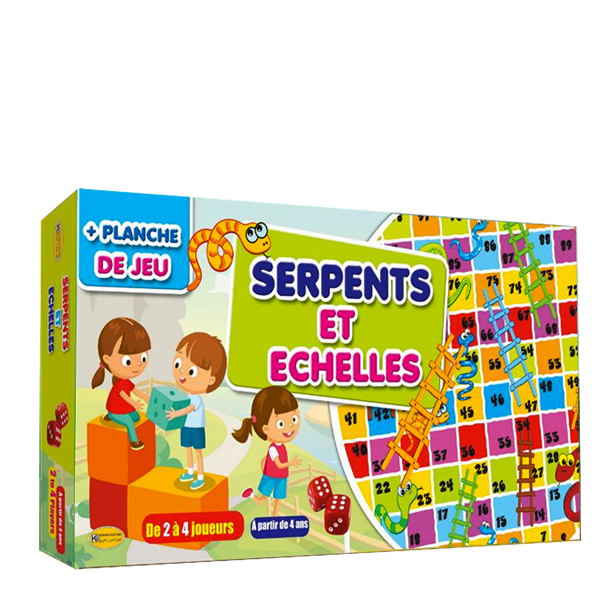 JEUX DE DES SERPENT ET ECHELLE