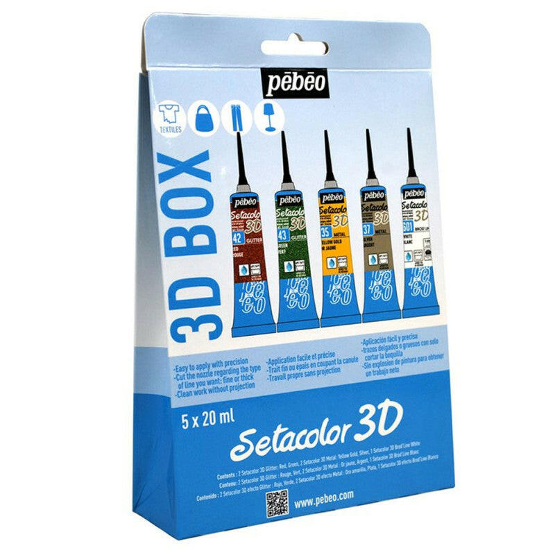 Set Setacolor 3D - Pébéo.