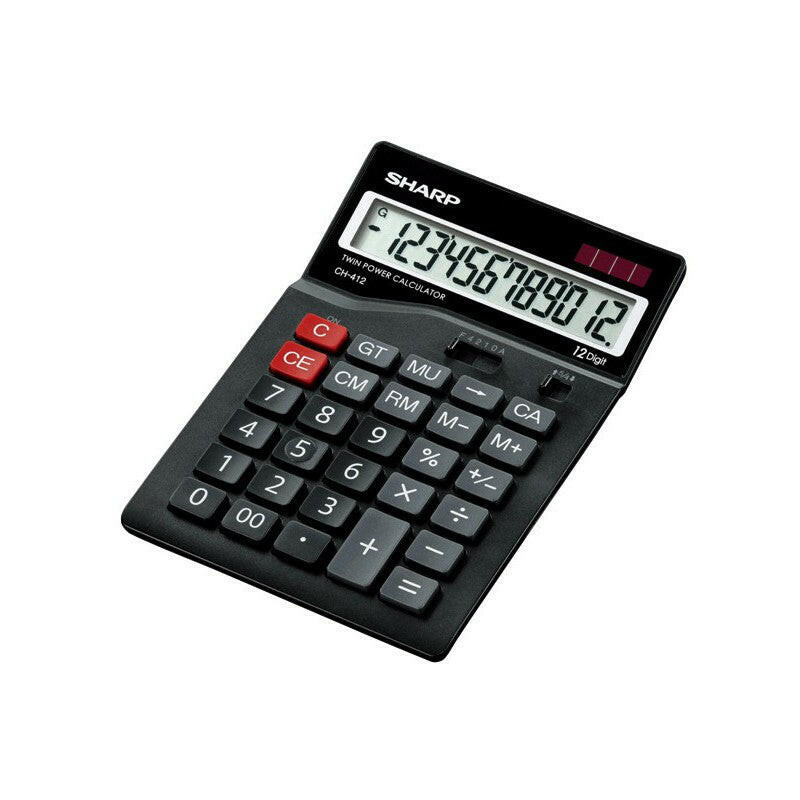 CALCULATRICE DE BUREAU SHARP CH412.