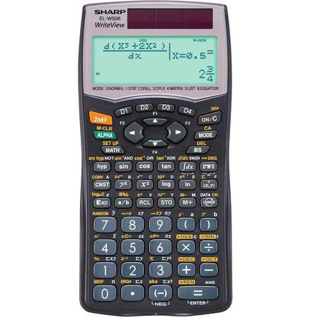 CALCULATRICE SCIENTIFIQUE SHARP EL506 W.