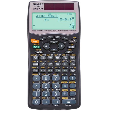 CALCULATRICE SCIENTIFIQUE SHARP EL506 W