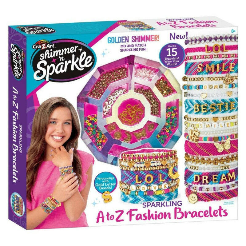 Sparkling A to Z Fashion Bracelets.