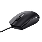 Souris Filaire à 3 Boutons USB Noir Trust Basi - Ref 24271.