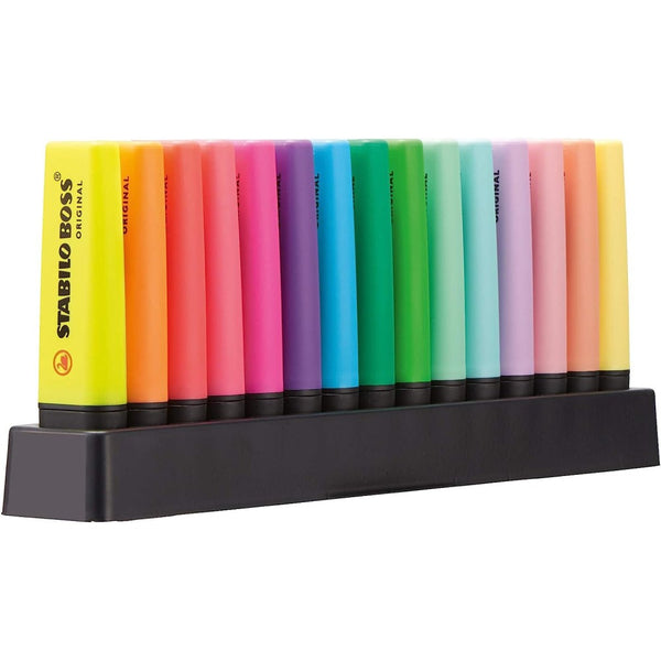 Set De 15 Surligneurs - Stabilo Boss Original