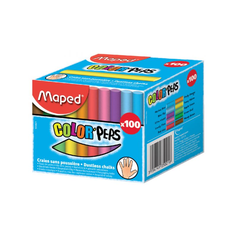 Maped - Craie Couleurs GM Color'Peps.
