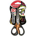 Maped - Ciseaux Sensoft Fluo 13.5 cm.