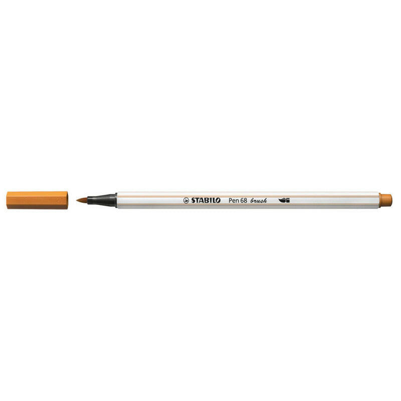 Stabilo Pen 68 Brush Ocre Foncé.