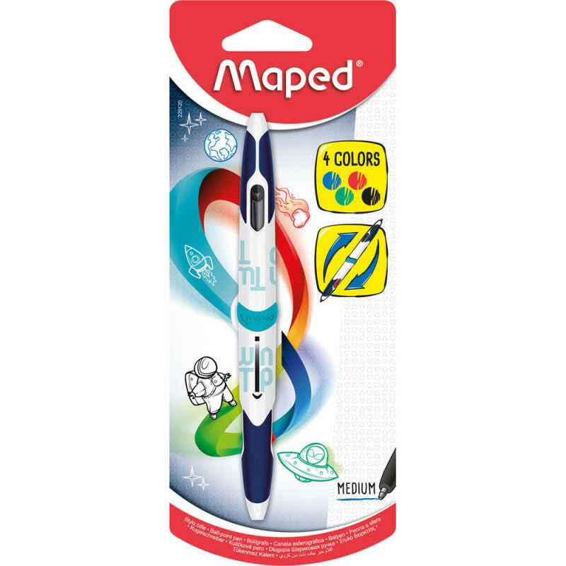 Stylo 4 Couleurs Original Twin Tip - Maped.