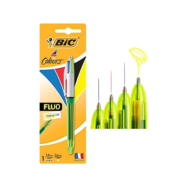 STYLO A BILLE 4EN1 BIC FASHION