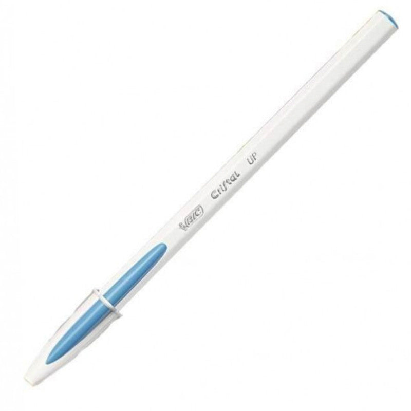 STYLO A BILLE BIC CRISTAL UP BLEU CIEL