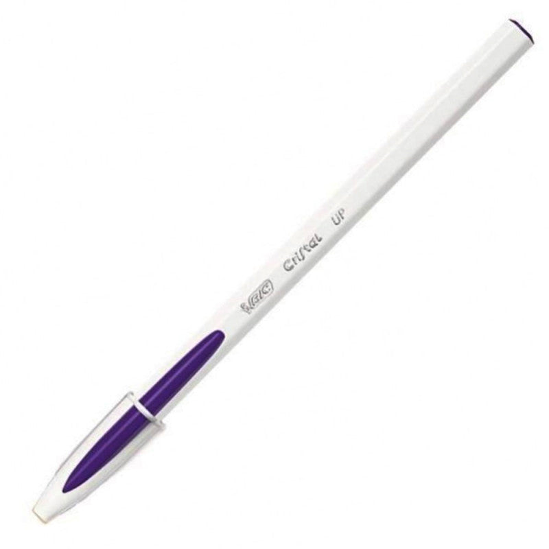 STYLO A BILLE BIC CRISTAL UP VIOLET