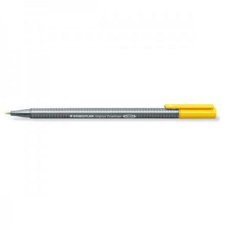 STYLO POINT FINE STAEDTLER TRIPLUS FINELINER JAUNE