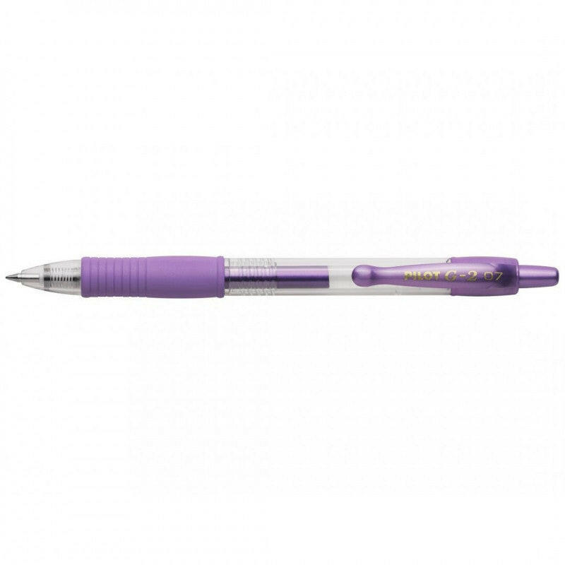 STYLO G-2 07 GEL VIOLET PILOT.