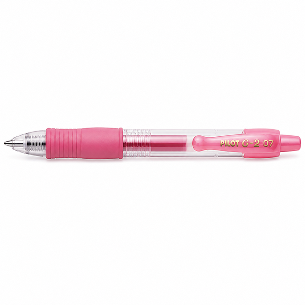STYLO GEL RETRACTABLE G-2 METALLIC 07 ROSE PILOT