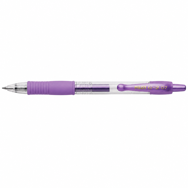 STYLO GEL RETRACTABLE G-2 METALLIC 07 VIOLET PILOT