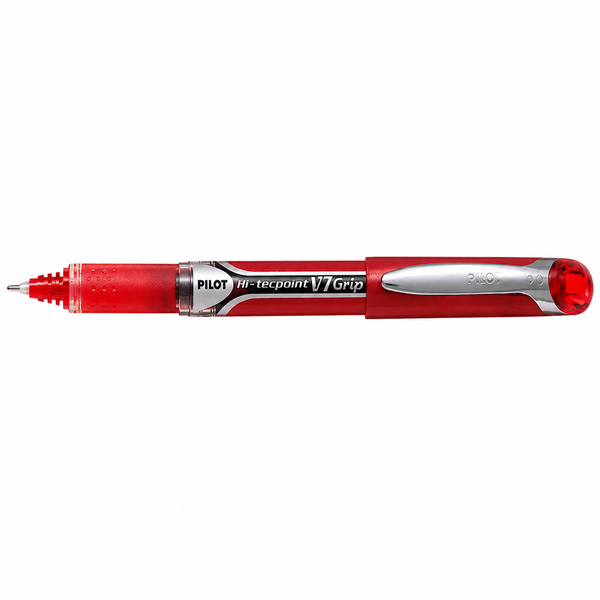 STYLO GEL HI-TECPOINT GRIP V7 ROUGE PILOT