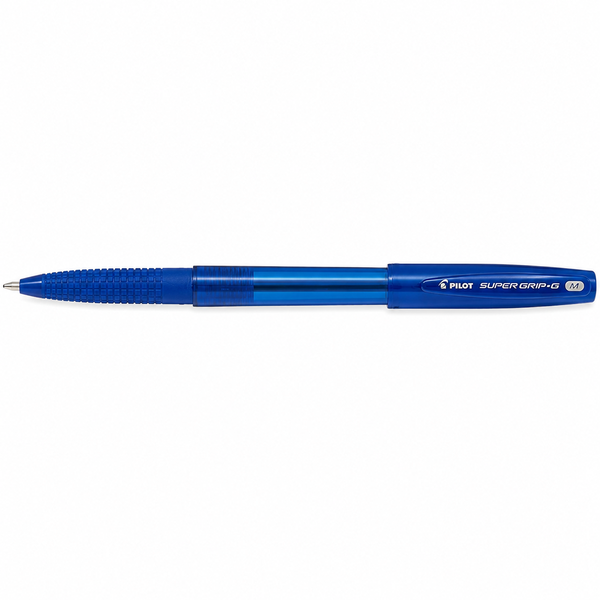 STYLO A BILLE PILOT SUPER GRIP BLEU