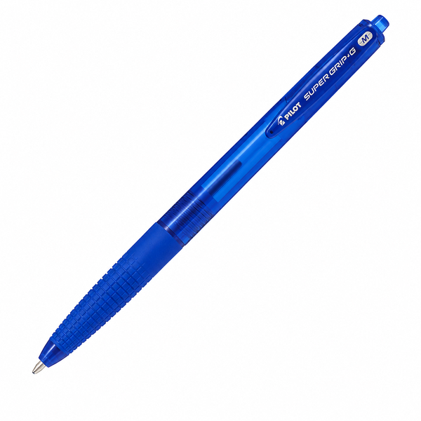 STYLO A BILLE RETRACTABLE PILOT BLEU GRIP BPGG-8R-M-LL