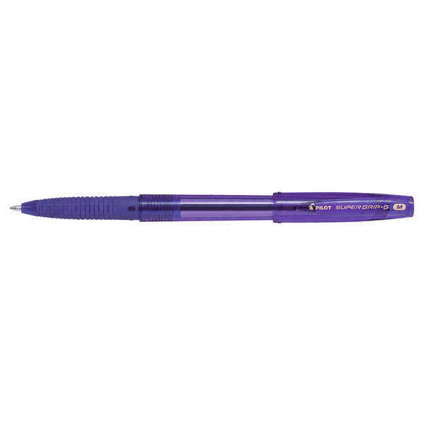 STYLO A BILLE PILOT SUPER GRIP VIOLET