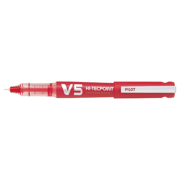 STYLO GEL HI-TECPOINT RECH V5 ROUGE PILOT