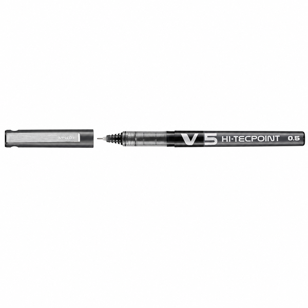 STYLO GEL HI-TECPOINT V5 NOIR PILOT