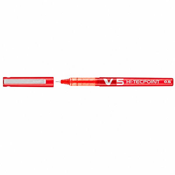 STYLO GEL HI-TECPOINT V5 ROUGE PILOT