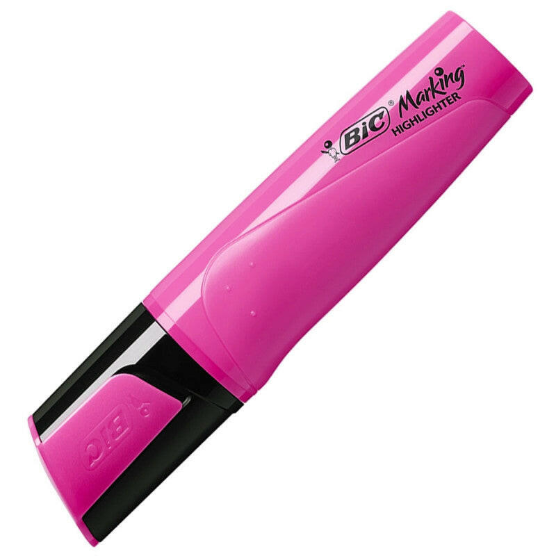 Surligneur Rose Fluo - Bic.