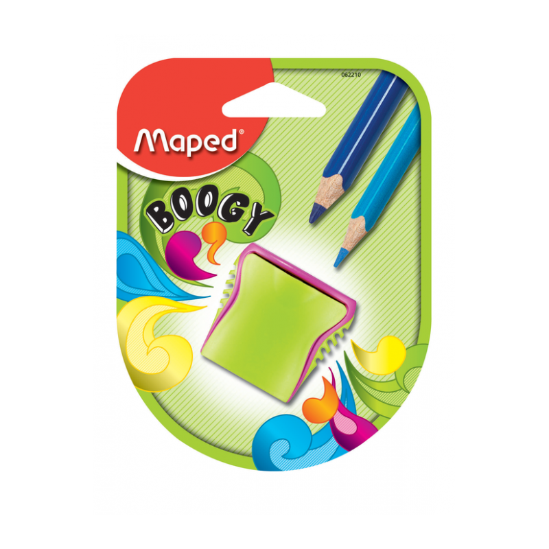 Maped - Taille-Crayon Boogy 2 Trous avec Réservoir.