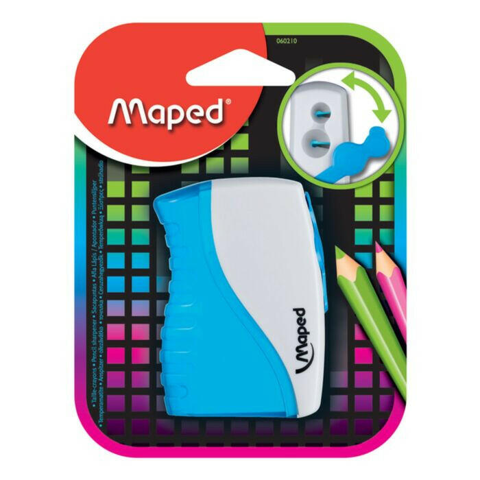 Maped - Taille-Crayons Vertical à 2 Trous sous Blister.