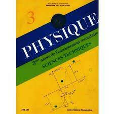 CNP 3E SEC Physique (Sc Tech).