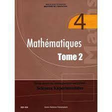 CNP 4E SEC Mathématiques T2 (Sc Exp).