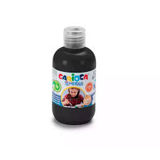 CARIOCA Gouache liquide  250 ml.  Noir