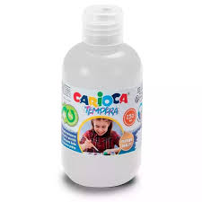 CARIOCA GOUACHE LIQUIDE 250ML BLANC