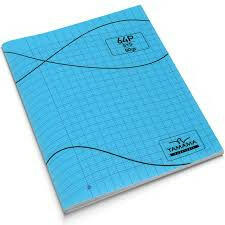 CAHIER PIQURE 64P PM CP BLEU 80G YAMAMA.