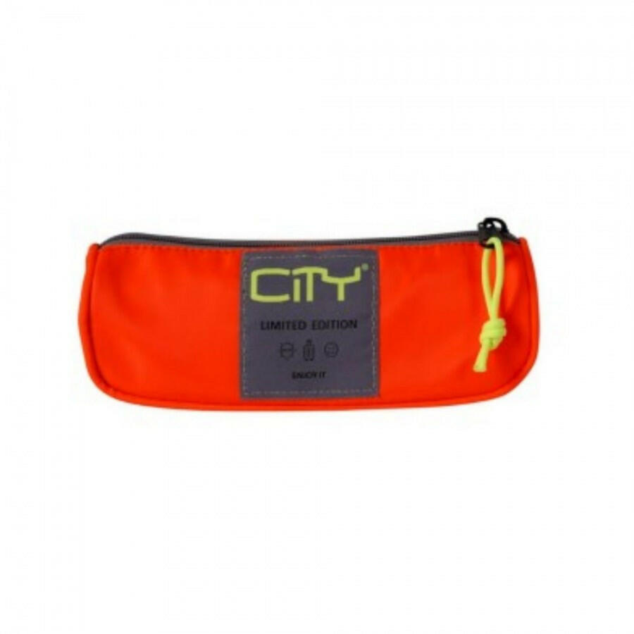 TROUSSE FLUO SATIN CITY ORANGER.