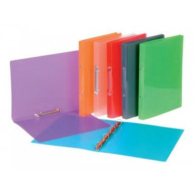 CLASSEUR COOL SCHOOL A4 D20 TRANSLUCIDE  PERSO.