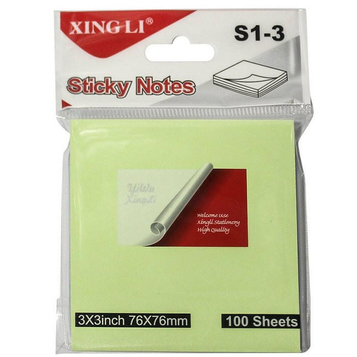 STICK NOTE 5 COULEURS FLORISSANTES 76*76.
